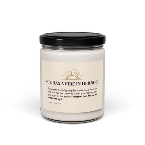 She Has a Fire in Her Soul, 9oz Candle