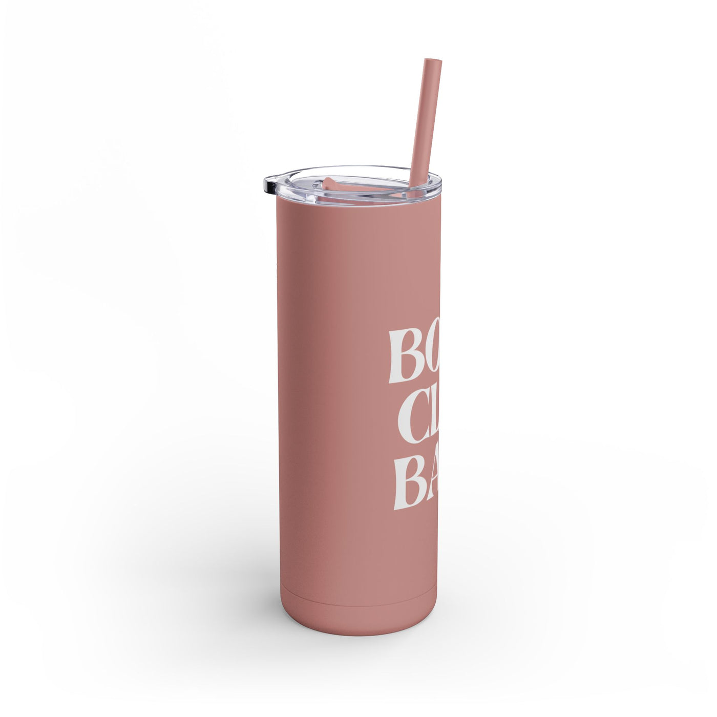 Book Club Babe Skinny Matte Tumbler, 20oz