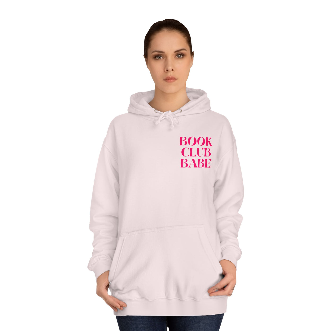 Book Club Babe Unisex College Hoodie