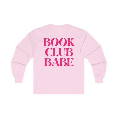 Book Club Babe Unisex Long Sleeve Tee