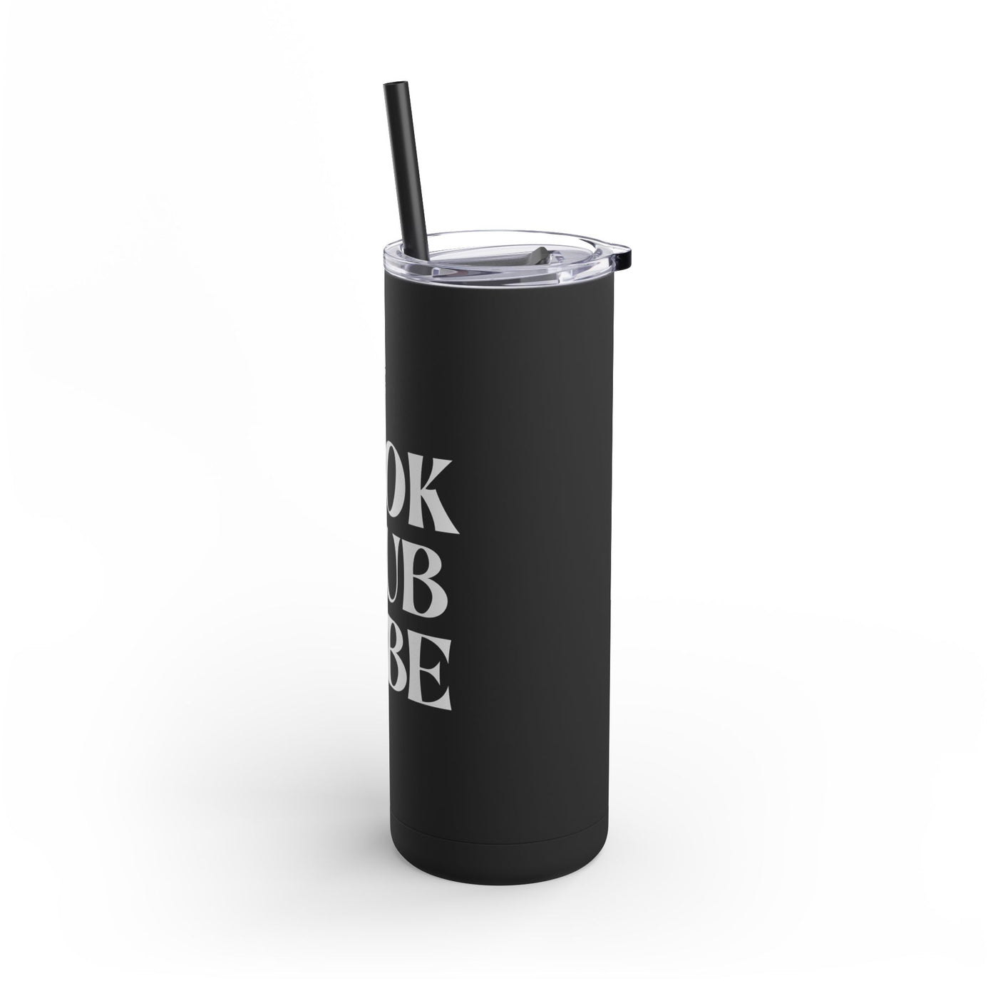 Book Club Babe Skinny Matte Tumbler, 20oz