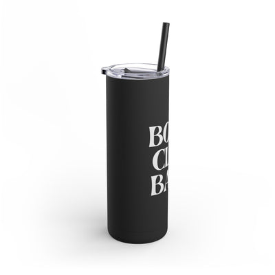 Book Club Babe Skinny Matte Tumbler, 20oz