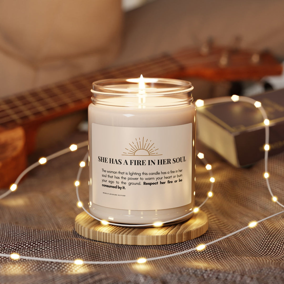 She Has a Fire in Her Soul, 9oz Candle