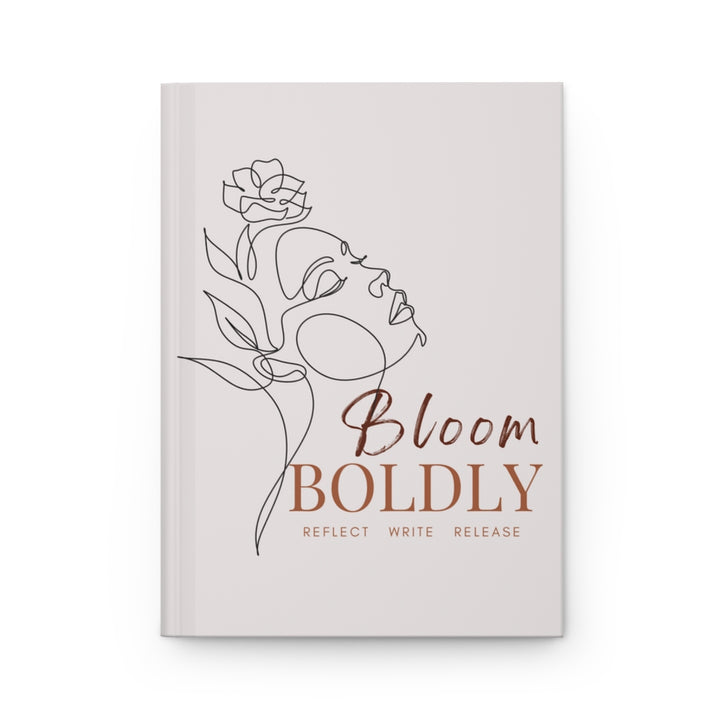 Bloom Boldly Matte Hardcover Journal