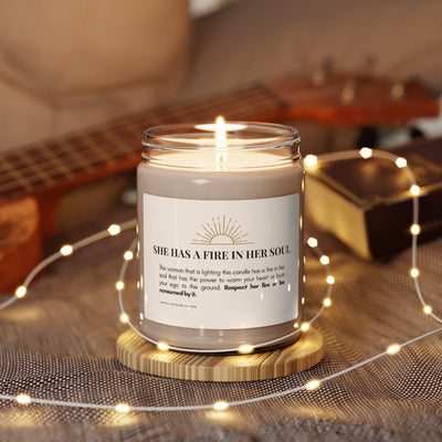 She Has a Fire in Her Soul, 9oz Candle