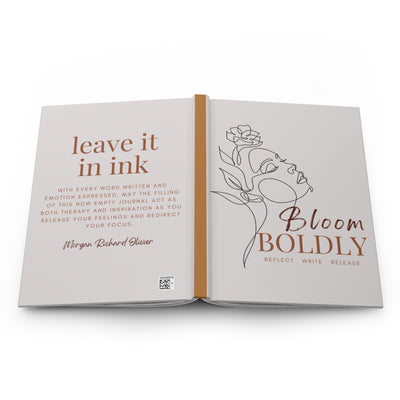 Bloom Boldly Matte Hardcover Journal