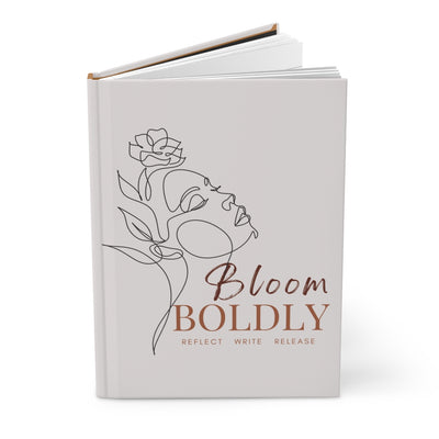 Bloom Boldly Matte Hardcover Journal